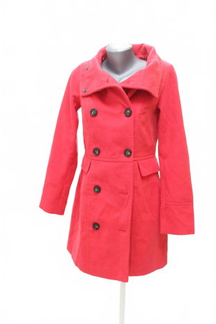 Dámsky zimný kabát Bodyflirt, farba červená, veľkosť 36