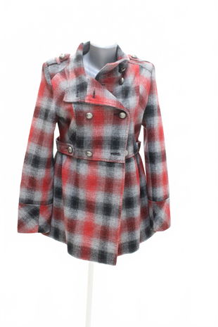 Dámsky zimný kabát Gate, farba vzorovaná, veľkosť 38