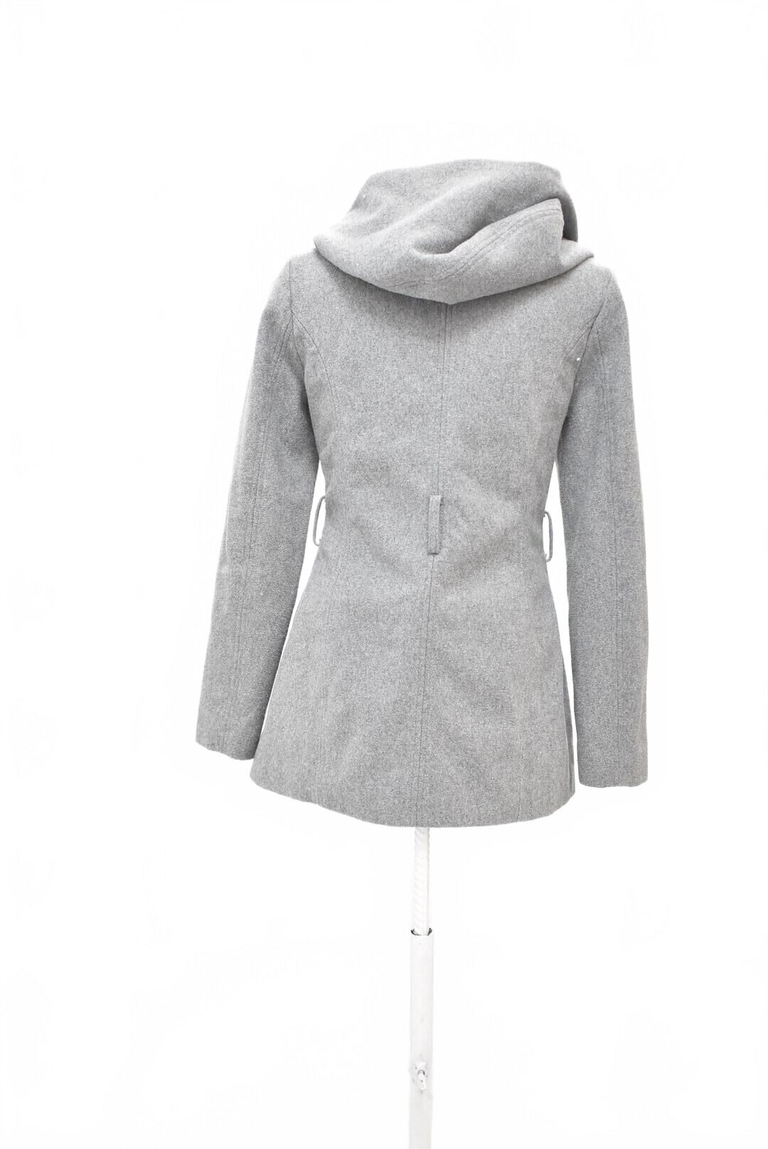 Dámsky zimný kabát Amisu, farba sivá, veľkosť 36