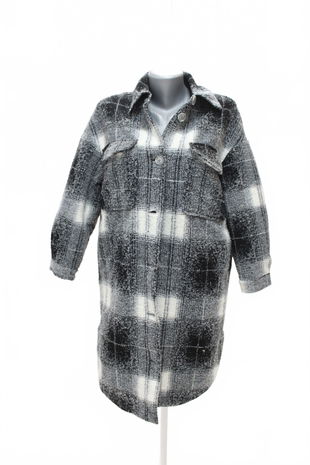 Dámsky kabát Sinsay, farba vzorovaná, veľkosť 2XS