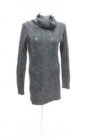 Dámsky sveter Kenvelo, farba sivá, veľkosť S