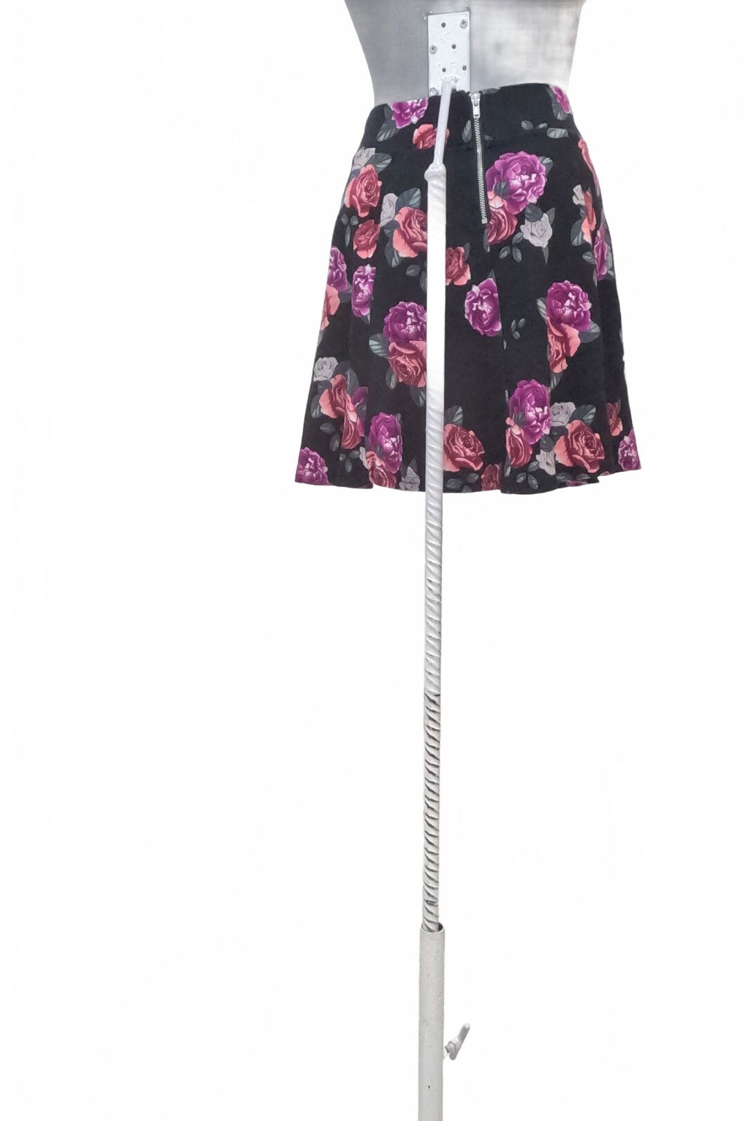 Dámska sukňa H&M, farba kvetovaná, veľkosť XS