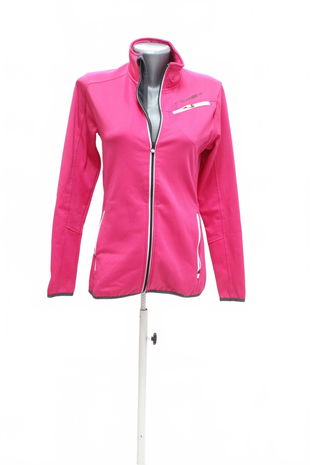 Dámska mikina Willard bez potlače, farba ružová, veľkosť M