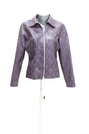 Dámska bunda Madona, farba vzorovaná, veľkosť L