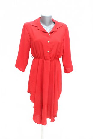 Dámske šaty Genesis, farba červená, veľkosť M