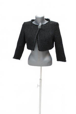 Dámske sako Camaieu, farba čierna, veľkosť 40