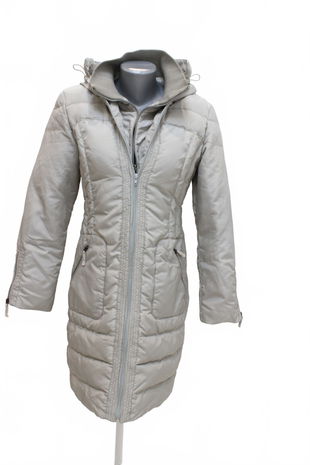 Dámska zimná bunda Zara, farba béžová, veľkosť M