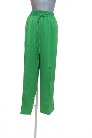 Dámské kalhoty Zara, barva zelená, velikost XL