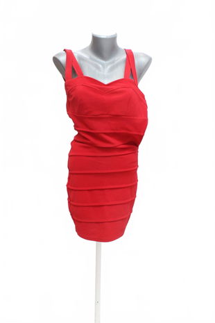 Dámske šaty Genesis, farba červená, veľkosť 36