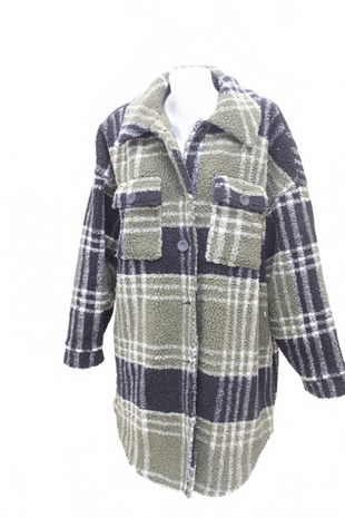 Dámsky zimný kabát Only, farba vzorovaná, veľkosť L