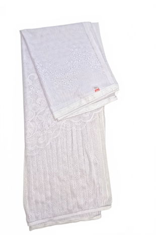 Záclona, barva bílá