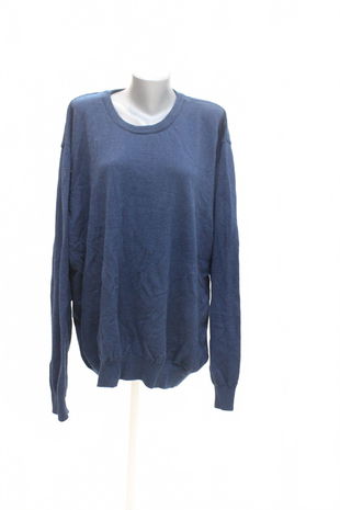 Dámský svetr Blancheporte, barva modrá, velikost 2XL