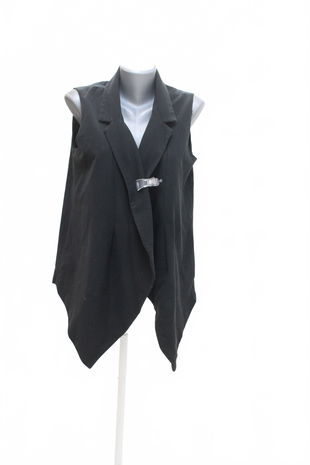 Dámska vesta Terranova, farba čierna, veľkosť XS