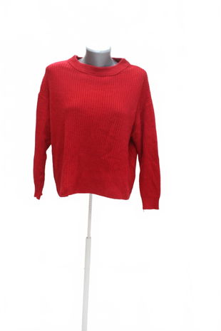 Dámsky sveter Pull&Bear, farba červená, veľkosť S