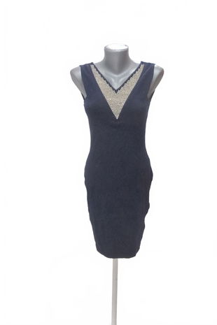 Dámske šaty Genesis, farba modrá, veľkosť S