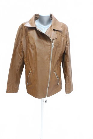 Dámska bunda Genesis, farba hnedá, veľkosť 44