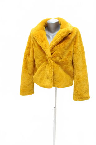 Dámsky zimný kabát Fisherfield, farba žltá, veľkosť 36