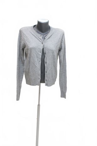 Dámsky sveter H&M, farba sivá, veľkosť M