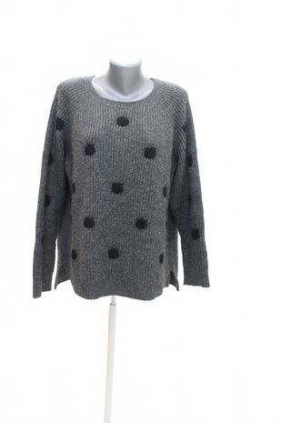 Dámsky sveter Yessica, farba sivá, veľkosť L