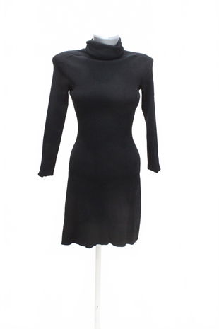 Dámske šaty Zara, farba čierna, veľkosť S