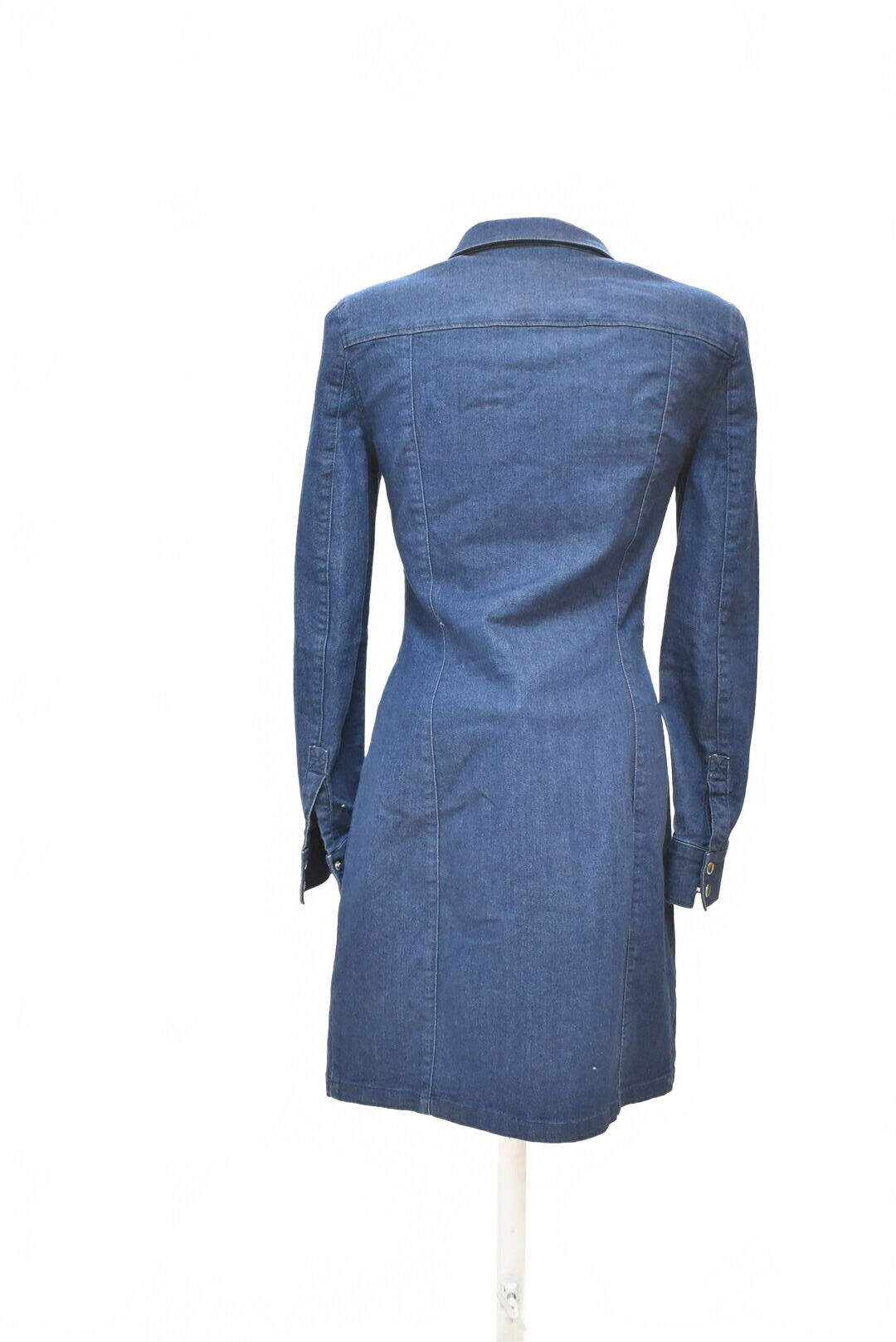 Dámske šaty H&M, farba denim, veľkosť 36