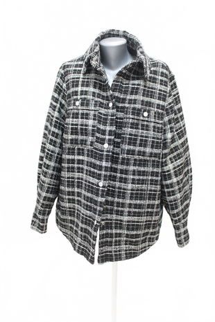 Dámsky kabát H&M, farba vzorovaná, veľkosť M