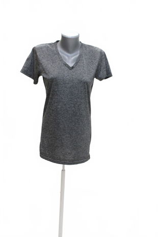 Dámske tričko Sam 73 bez potlače, farba sivá, veľkosť M