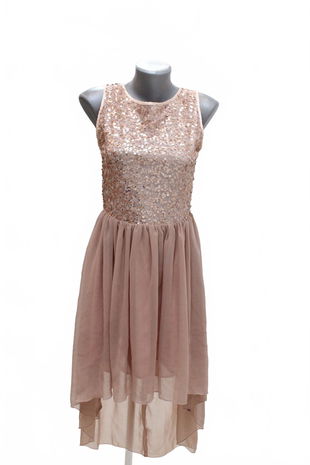 Dámske šaty Boohoo, farba ružová, veľkosť 40