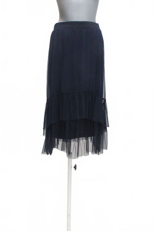 Dámska sukňa Reserved, farba modrá, veľkosť 36