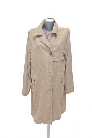 Dámsky kabát Shein, farba hnedá, veľkosť L