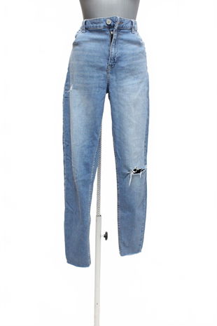 Dámske nohavice C&A, farba denim, veľkosť 42