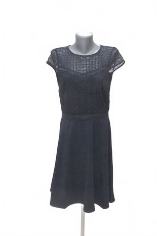 Dámske šaty H&M, farba modrá, veľkosť S