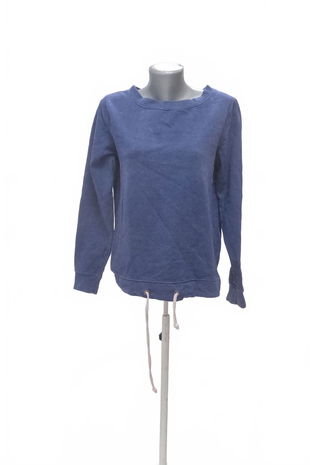 Dámska mikina John Baner bez potlače, farba modrá, veľkosť S