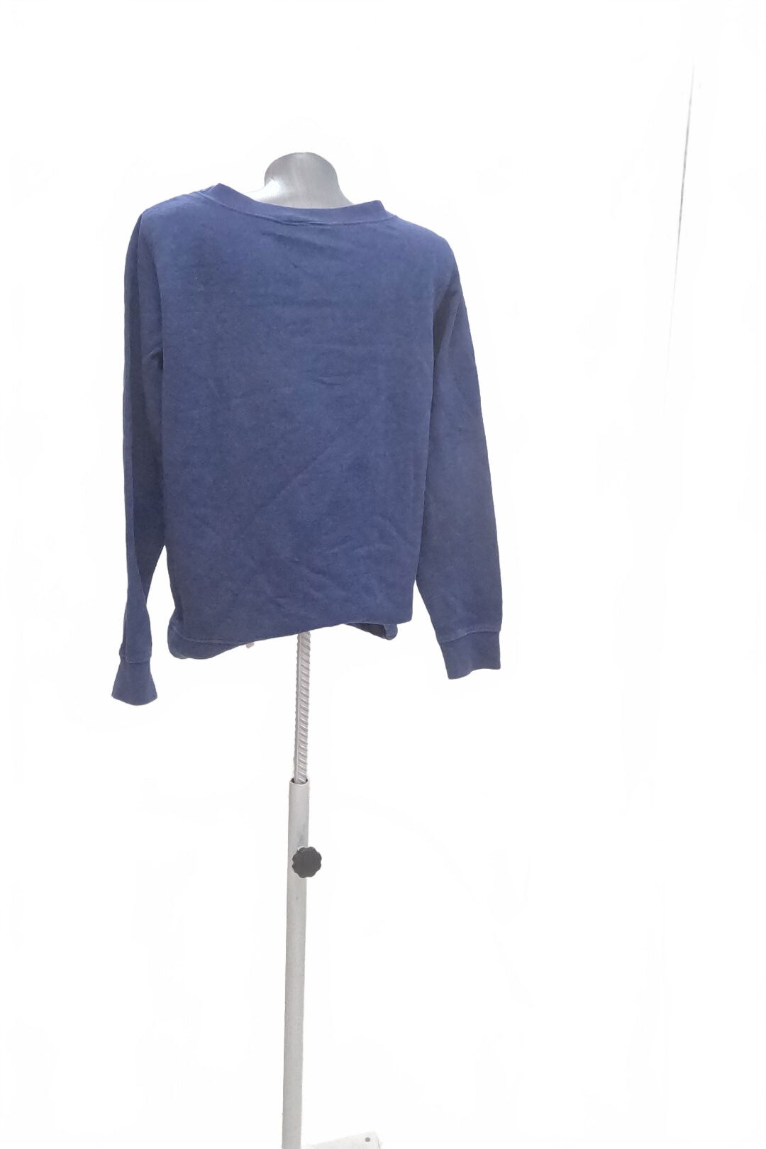 Dámska mikina John Baner bez potlače, farba modrá, veľkosť S