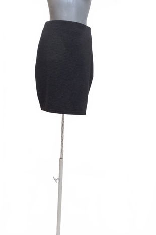 Dámska sukňa Amisu, farba čierna, veľkosť 38