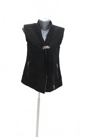 Dámska vesta Mango, farba čierna, veľkosť S