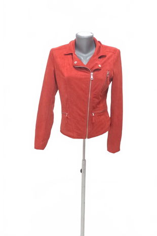 Dámska bunda Zero, farba červená, veľkosť 36