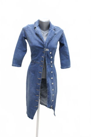 Dámske šaty Orsay, farba denim, veľkosť 34