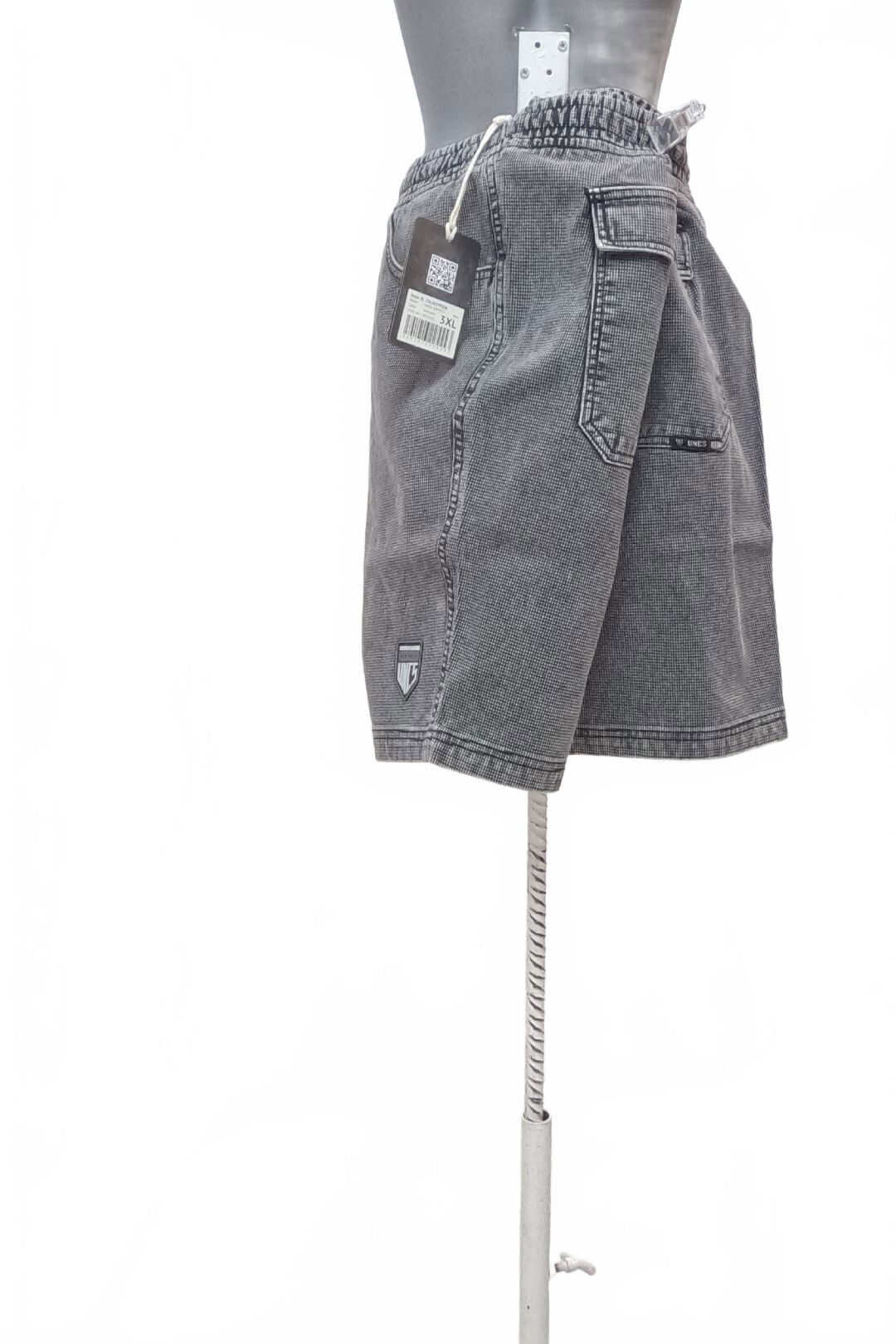 Pánské kraťasy Genesis, barva šedá, velikost 3XL