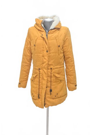 Dámska zimná bunda Gate, farba žltá, veľkosť 38