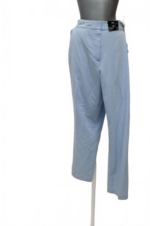 Dámské kalhoty F&F, barva modrá, velikost 46