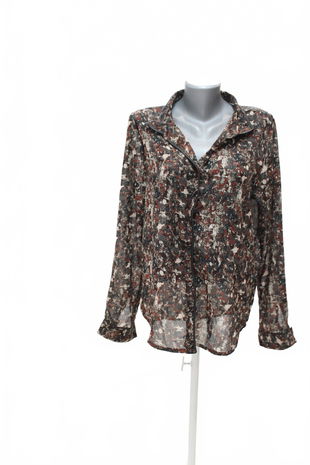 Dámská halenka Genesis, barva vzorovaná, velikost XL