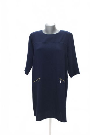 Dámske šaty Atmosphere, farba modrá, veľkosť 44