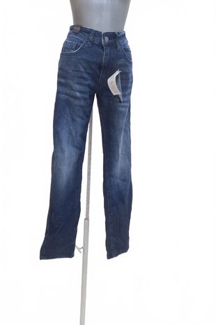 Pánské kalhoty Reserved, barva denim, velikost S