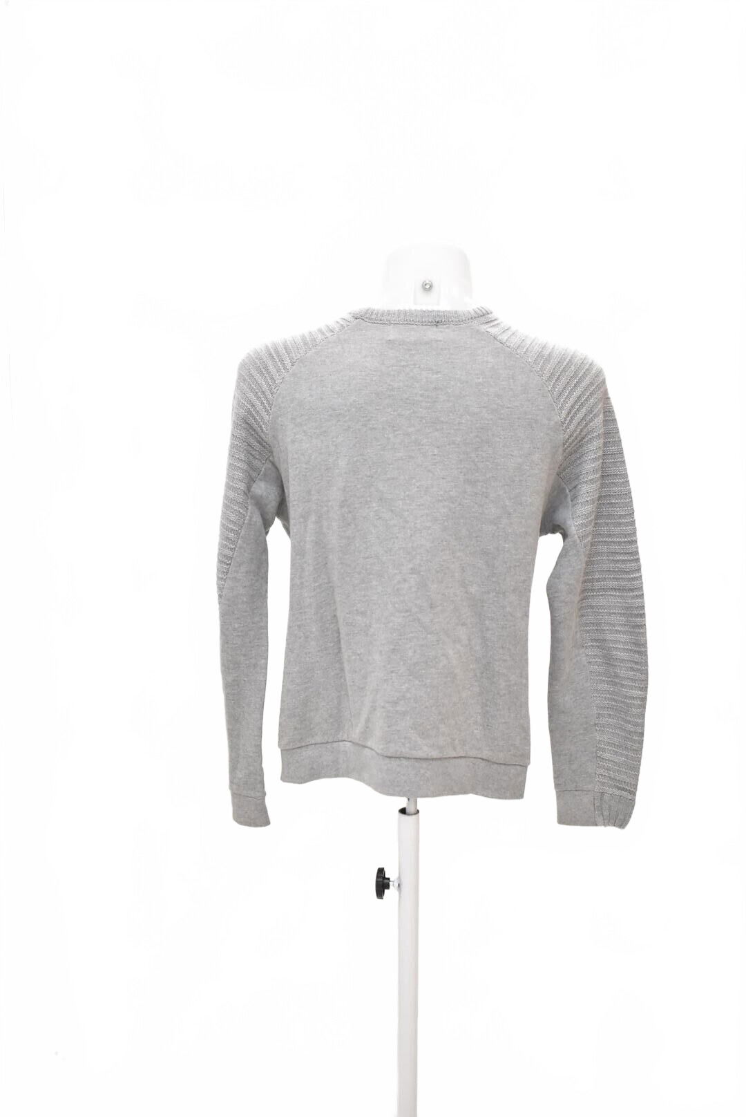 Pánský svetr Pull&Bear, barva šedá, velikost M