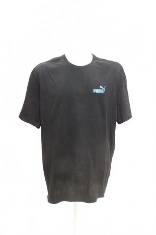 Pánské tričko Puma s potiskem, barva černá, velikost XL