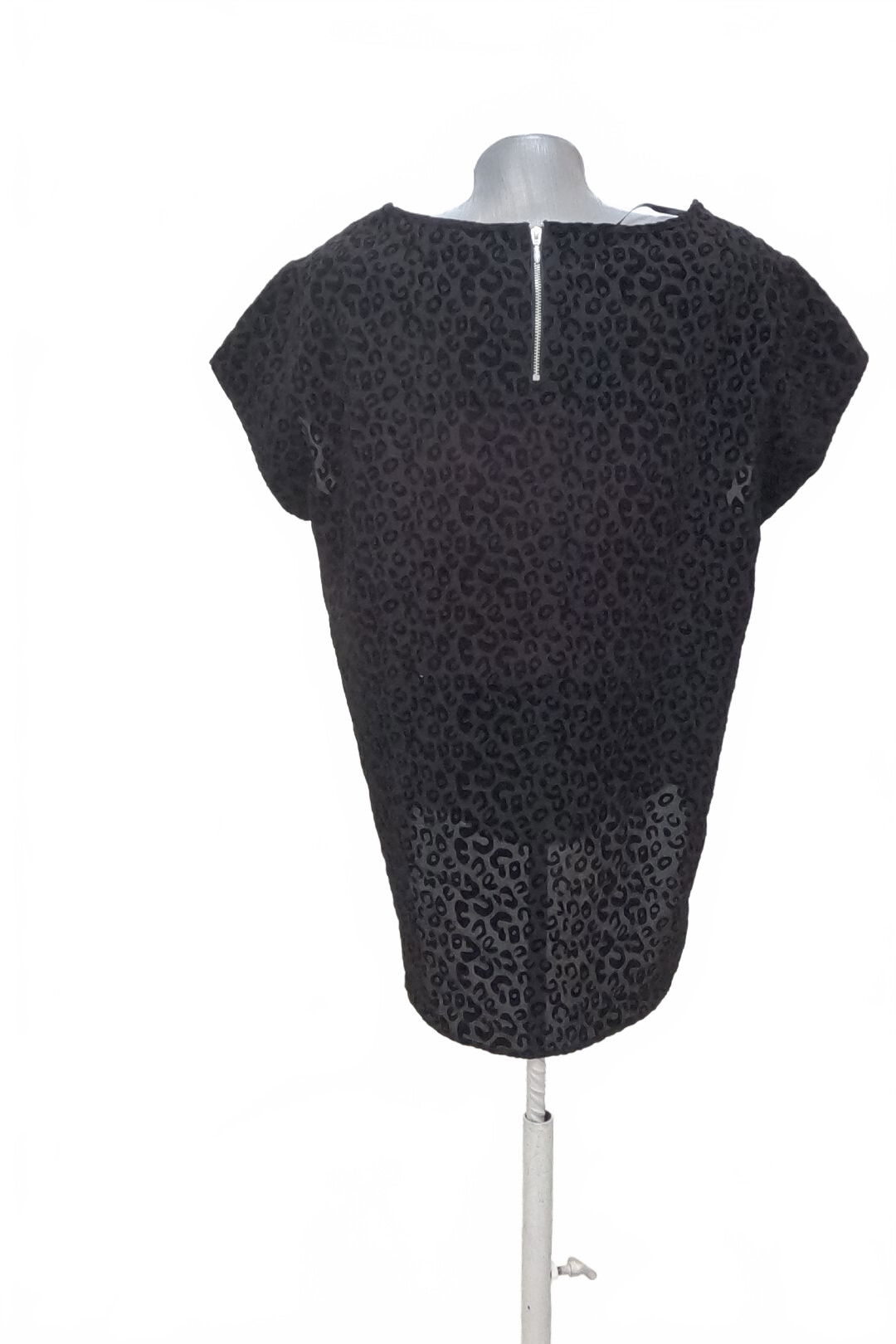 Dámske tričko Only bez potlače, farba čierna, veľkosť 42