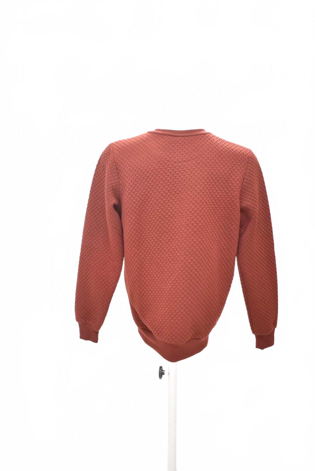 Pánská mikina Smog bez potisku, barva hnědá, velikost M