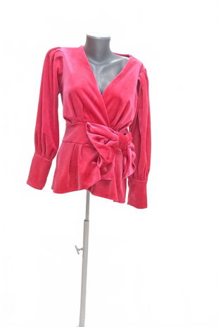 Dámska blúzka River Island, farba ružová, veľkosť 40