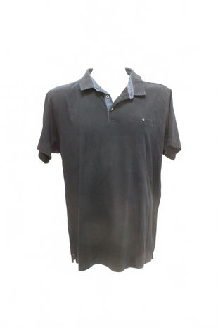 Pánské tričko Next bez potisku, barva černá, velikost XL